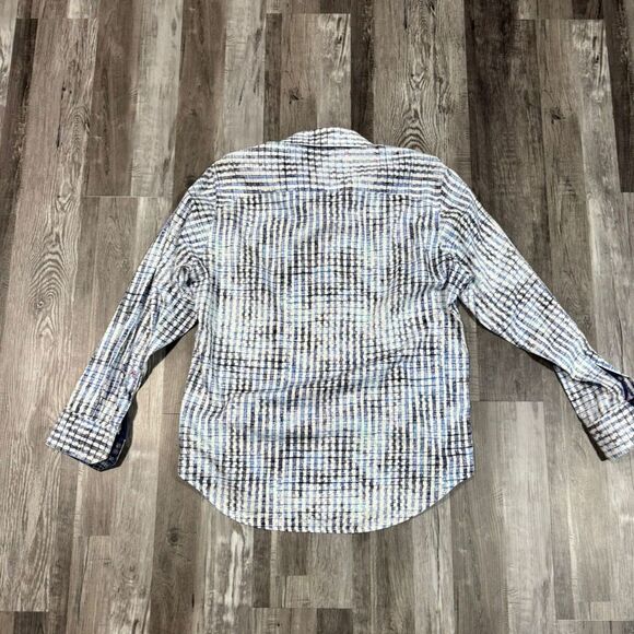 Size Large - Robert Graham Men's Classic Fit Shirt Colorful Embroidery - Picture 2 of 4
